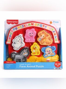 New in Box Fisher-Price Farm Animal Puzzle
